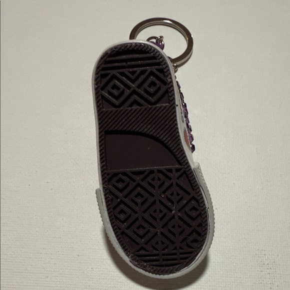 Purple Rhinestone Sneaker Keychain - Picture 4 of 4